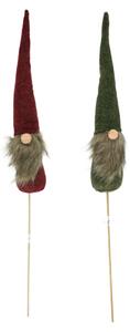 Świąteczna dekoracja do wbijania WYSOKI GNOME 50 cm - różne warianty