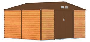 Domek ogrodowy G21 GAH 1085 - 340 x 319 cm, brązowy