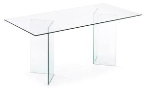 Szklany stół 90x180 cm Burano – Kave Home