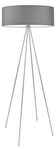Lampa stojąca podłogowa trójnóg z abażurem walec SOLARIS