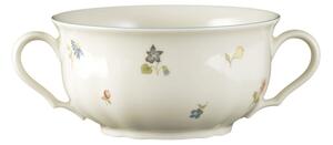 Seltmann Weiden Marie-Luise kubek na zup, kubek na zup, miska na zup, miska, porcelana, rozsypany kwiat, 350 ml, 001.292025