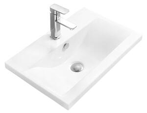 Mexen Emma umywalka wpuszczana w blat 51 x 39 cm, biała - 25055100