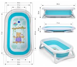 Wanienka MILLY MALLY Aqua Niebieski