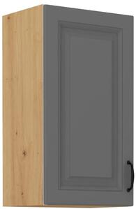 Szafka kuchenna wisząca górna STILO 40 G-72 1F Szary/Dąb Artisan