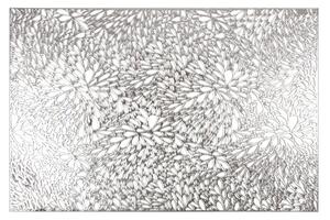 Podkładka na stół EUROFIRANY Melanie 45 x 30 cm Srebrny