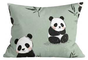 Poszewka na poduszkę z mikrofibry PANDA RELAX 50x70 cm, miętowy