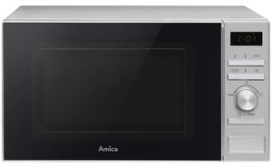 Kuchenka mikrofalowa AMICA AMGF20E2GI 700W średnica 24.5 cm pojemność 20L MultiWave System ChildLock Srebrny