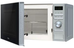 Kuchenka mikrofalowa AMICA AMGF20E2GI 700W średnica 24.5 cm pojemność 20L MultiWave System ChildLock Srebrny