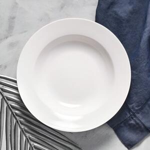 Talerz AMBITION Aura White 23 cm Biały