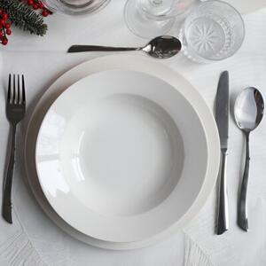 Talerz AMBITION Aura White 23 cm Biały