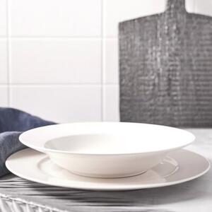 Talerz AMBITION Aura White 23 cm Biały