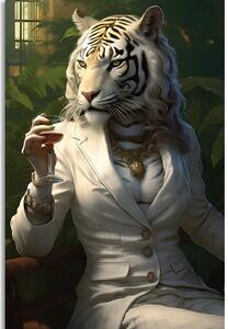 Obraz zwierzęcy gangster tygrysica
