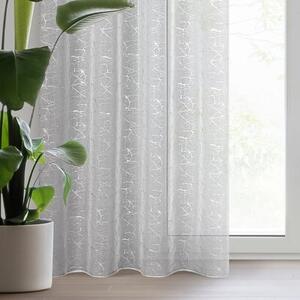 Firana gotowa EUROFIRANY Reva 140 x 250 cm BiaÅy