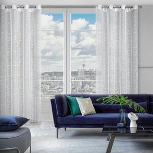 Firana gotowa EUROFIRANY Reva 140 x 250 cm BiaÅy