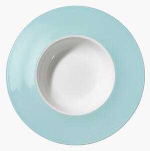 Komplet talerzy głębokich z porcelany kostnej Pastel, 6 elem