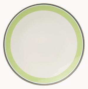 Komplet talerzy z porcelany kostnej Capri, 6 elem