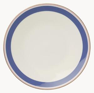 Komplet talerzy z porcelany kostnej Capri, 6 elem