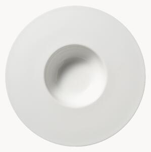 Komplet talerzy głębokich z porcelany kostnej Cross White, 6 elem
