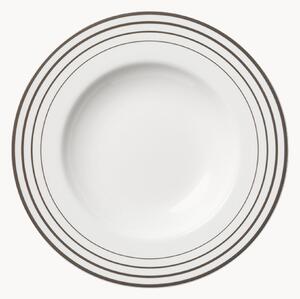 Komplet talerzy głębokich z porcelany kostnej Metropolitan, 6 elem
