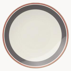 Komplet talerzy deserowych z porcelany kostnej Capri, 6 elem
