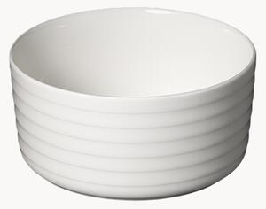 Komplet miseczek z porcelany kostnej Fine Dining Relief, 6 elem