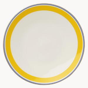 Komplet talerzy z porcelany kostnej Capri, 6 elem