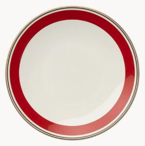 Komplet talerzy śniadaniowych z porcelany kostnej Capri, 6 elem