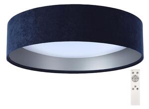 BPS Koncept LED Ściemniany plafon SMART GALAXY LED/24W/230V niebieski/srebrny + pilot BS0356