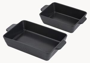 Komplet naczyń żaroodpornych z porcelany Essentials, 2 elem