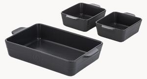 Komplet naczyń żaroodpornych z porcelany Essentials, 3 elem