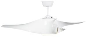 Wentylator sufitowy biały w tym LED z pilotem - Sirocco 50 Oswietlenie wewnetrzne