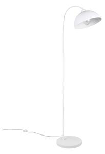 Biała lampa stojąca z metalowym kloszem (wysokość 170 cm) Sierra – Reality
