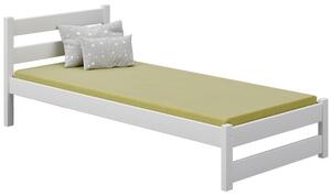 Białe pojedyncze łóżko dziecięce - Olda 3X 190x80 cm