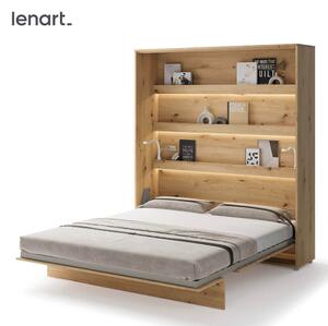 MebleMWM BED CONCEPT BC-13 - półkotapczan pionowy 180 - dąb artisan