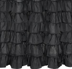 Firana gotowa EUROFIRANY Dolly 140 x 250 cm Czarny