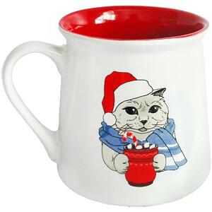Toro Kubek ceramiczny Xmas Cat, 290 ml