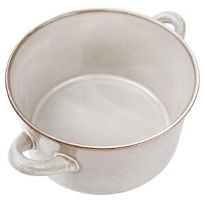 Miska bulionówka ceramiczna szara 600 ML