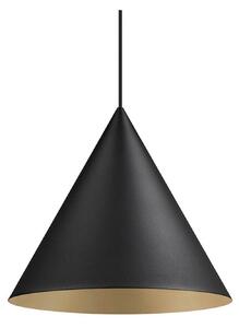 Lampa wisząca Magico 38 matowa czerń/złoto