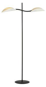 Lampa stojąca podłogowa Emibig 2xE14 40W LOTUS LP2 WHITE/GOLD 1107/LP2