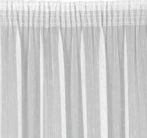 Firana gotowa EUROFIRANY Pilar 140 x 270 cm BiaÅy