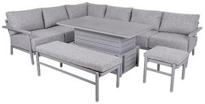 Zestaw aluminiowy INDIANA dla 9 osób