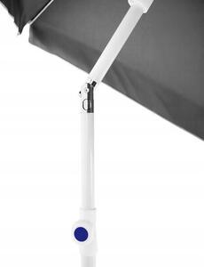 Parasol ogrodowy BLACK FOREST L-0725S 200 cm Szary