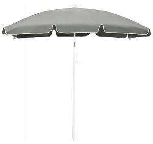 Parasol ogrodowy BLACK FOREST L-0725S 200 cm Szary