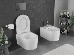 Mexen Sofia miska wc Rimless Tornado z deską wolnoopadającą slim, duroplast, biała połysk - 30540400T