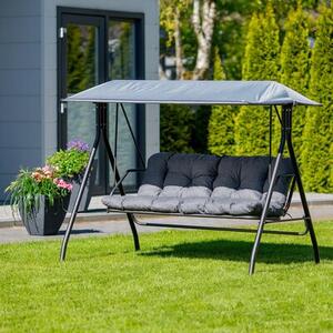 Huśtawka ogrodowa PATIO Marbella Black Edition H024-07IB
