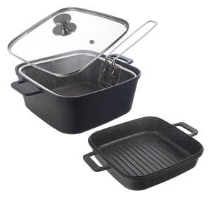 Aluminiowe brytfanny zestaw 2 szt. 24,5x32,5 cm GRANDE – Orion