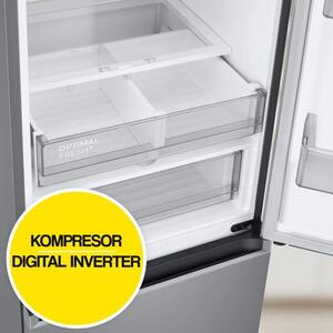 Lodówka SAMSUNG RB38C776CS9 EF AI No Frost 203cm Szczotkowana stal nierdzewna