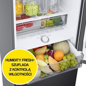 Lodówka SAMSUNG RB38C776CS9 EF AI No Frost 203cm Szczotkowana stal nierdzewna