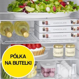 Lodówka SAMSUNG RB38C776CS9 EF AI No Frost 203cm Szczotkowana stal nierdzewna