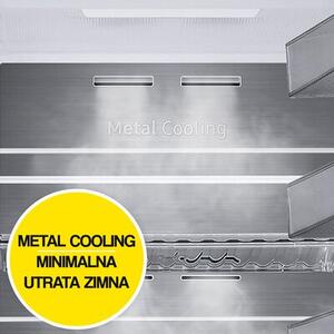 Lodówka SAMSUNG RB38C776CS9 EF AI No Frost 203cm Szczotkowana stal nierdzewna